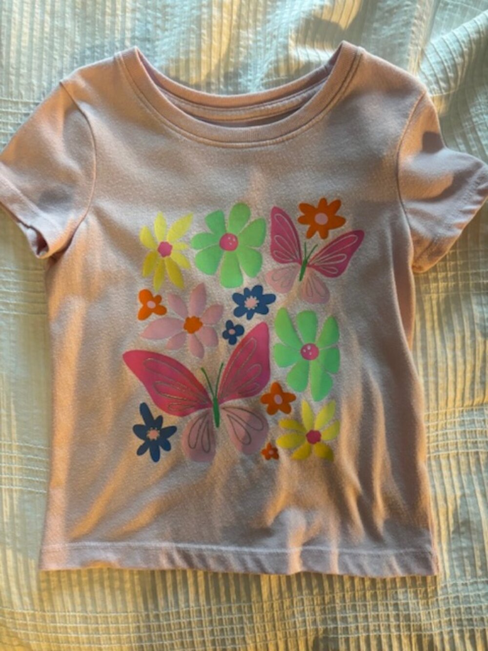 Girls Jumping Bean Light Pink T-Shirt Size 5T